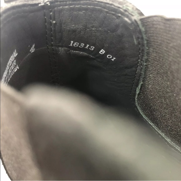 Paul Green Black Suede Ankle Bootie Boots 6.5 US - Picture 9 of 12